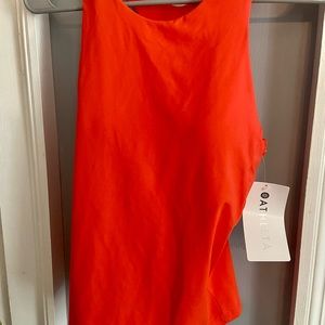 Women’s Athleta Racerback Shirt new with tags size medium